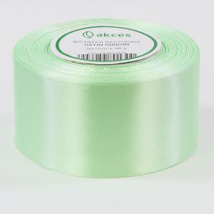 Wstążka satynowa Akces Seledynowa, 12mm x 33m